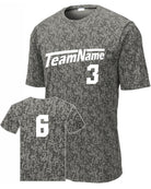 Sport-TEK Digi Camo S/S Custom Sport T-Shirt, color: Grey Concrete Camo