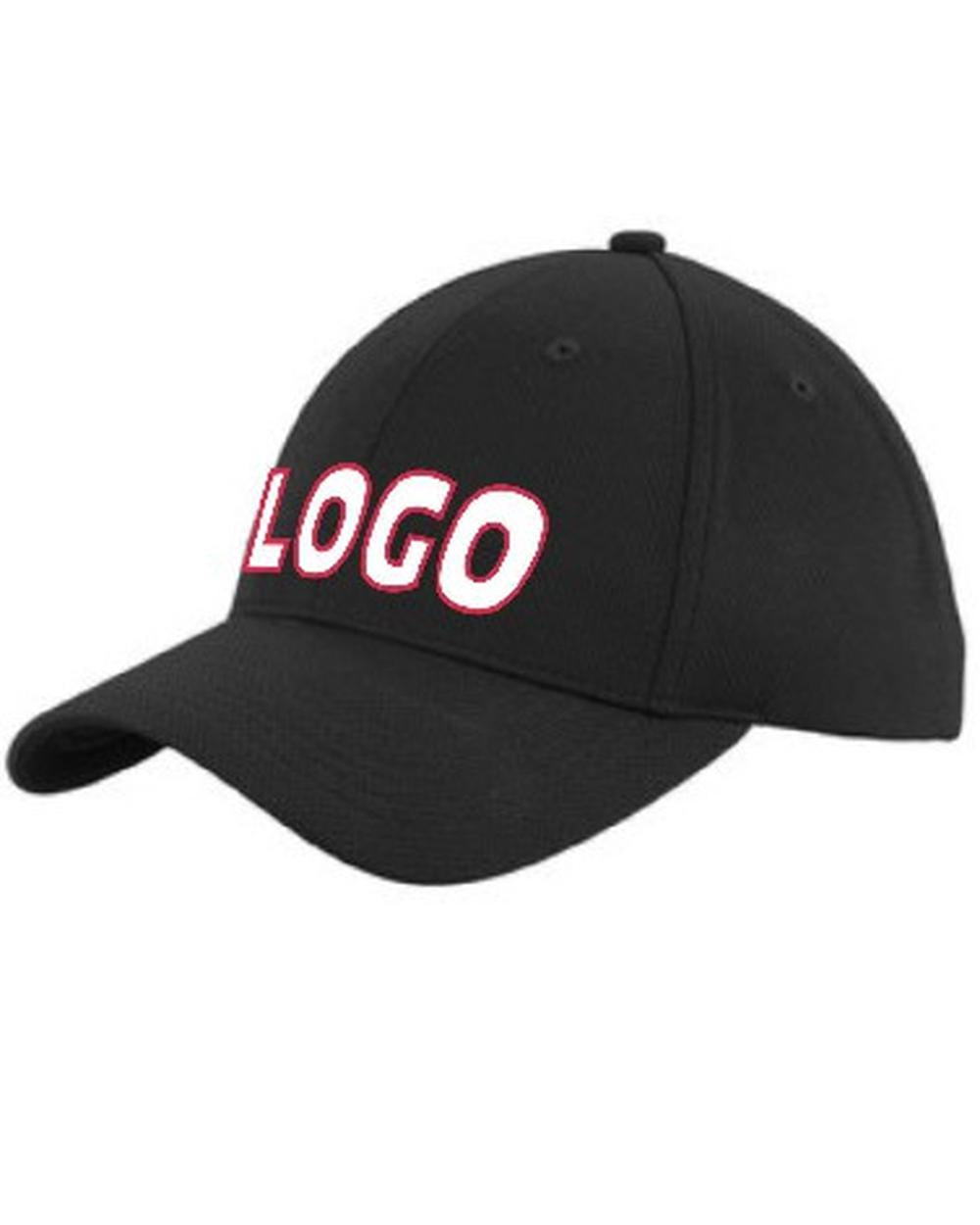 Sport-TEK Youth PosiCharge RacerMesh Custom Cap, color: Black